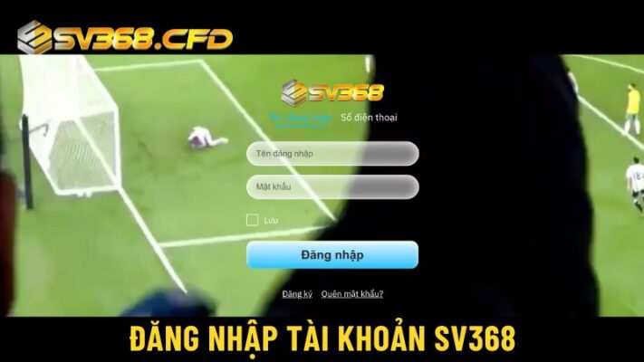 Đăng nhập tài khoản SV368 để bắt đầu bắt đầu chơi Poker