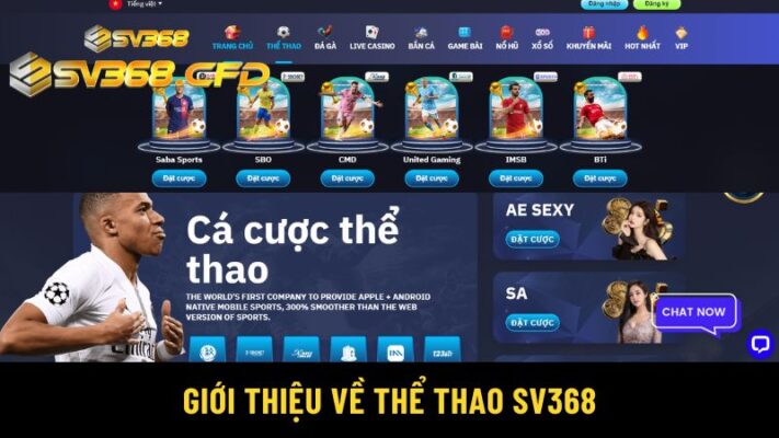 Giới thiệu về thể thao SV368