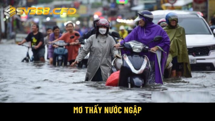 Mơ thấy nước ngập