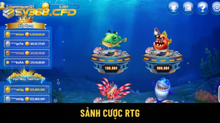 Sảnh cược RTG