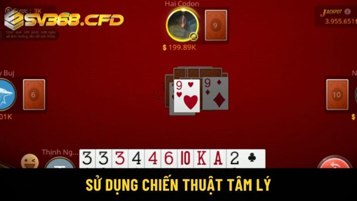 Sử dụng chiến thuật tâm lý