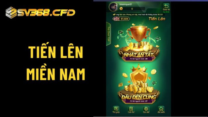 Tiến Lên Miền Nam là game bài đơn giản nhưng không kém phần kịch tính